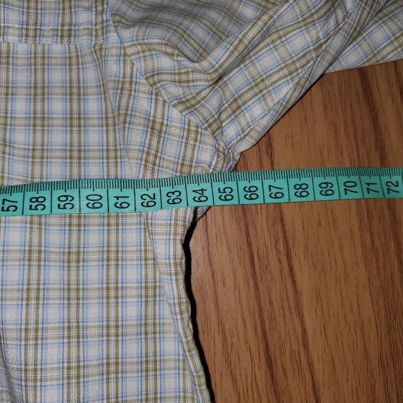 Patagonia Men Plaid Short Sleeve Organic Cotton Button Up Shirt Sz Extra Large - Picture 7 of 9